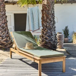 Matelas de bain pliant 190x55cm - vert oyat