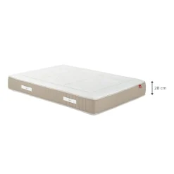 Matelas Epeda à ressorts accueil moelleux - 160x200cm
