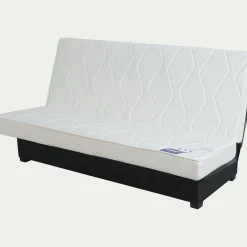 Matelas mousse DUNLOPILLO 15cm pour clic-clac 130cm