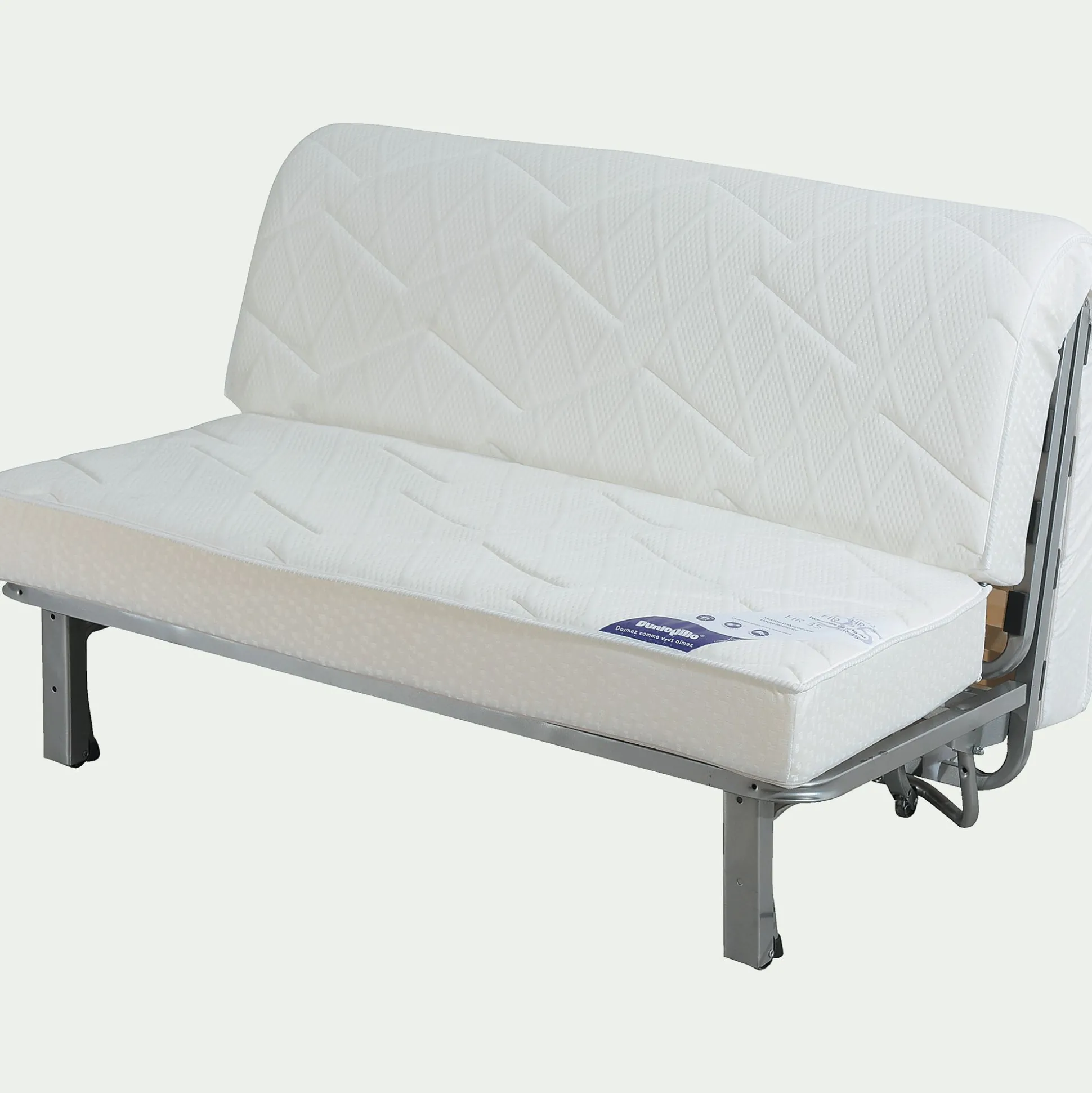Matelas mousse DUNLOPILLO 15cm pour BZ 140cm