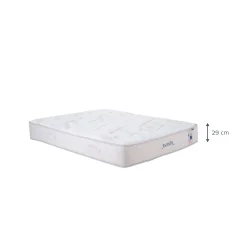 Matelas thiriez à ressorts ensachés accueil moelleux - 160x200cm