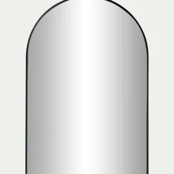 Miroir arche en aluminium l61xH91cm - noir