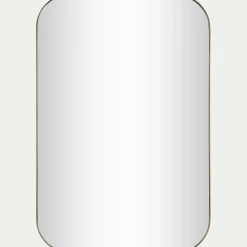 Miroir en aluminium 59x88cm - doré