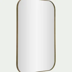 Miroir en aluminium 59x88cm - doré