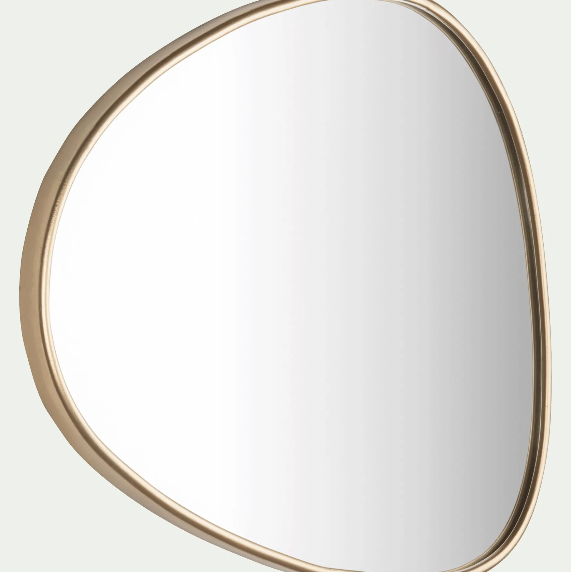 Miroir en bois H75xl60cm - doré