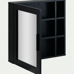 Miroir rectangulaire de salle de bain en bois de cèdre - L61,5cm