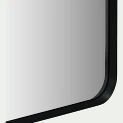 Miroir rectangulaire en aluminium l50,5xH161cm - noir