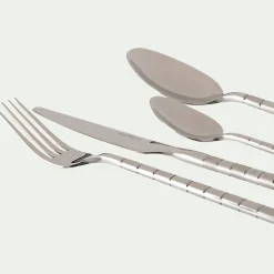 Ménagère 16 pièces en inox - argenté