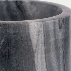 Mortier et pilon en marbre - gris