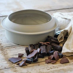 Moule à gâteau en silicone platinium D20cm - gris