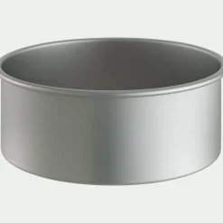 Moule à gâteau rond en aluminium D23xH10,2cm - argenté