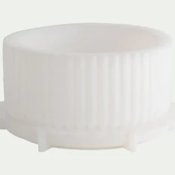 Moule boîte déco en silicone - blanc translucide
