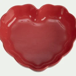Moule cœur en céramique - rose candy