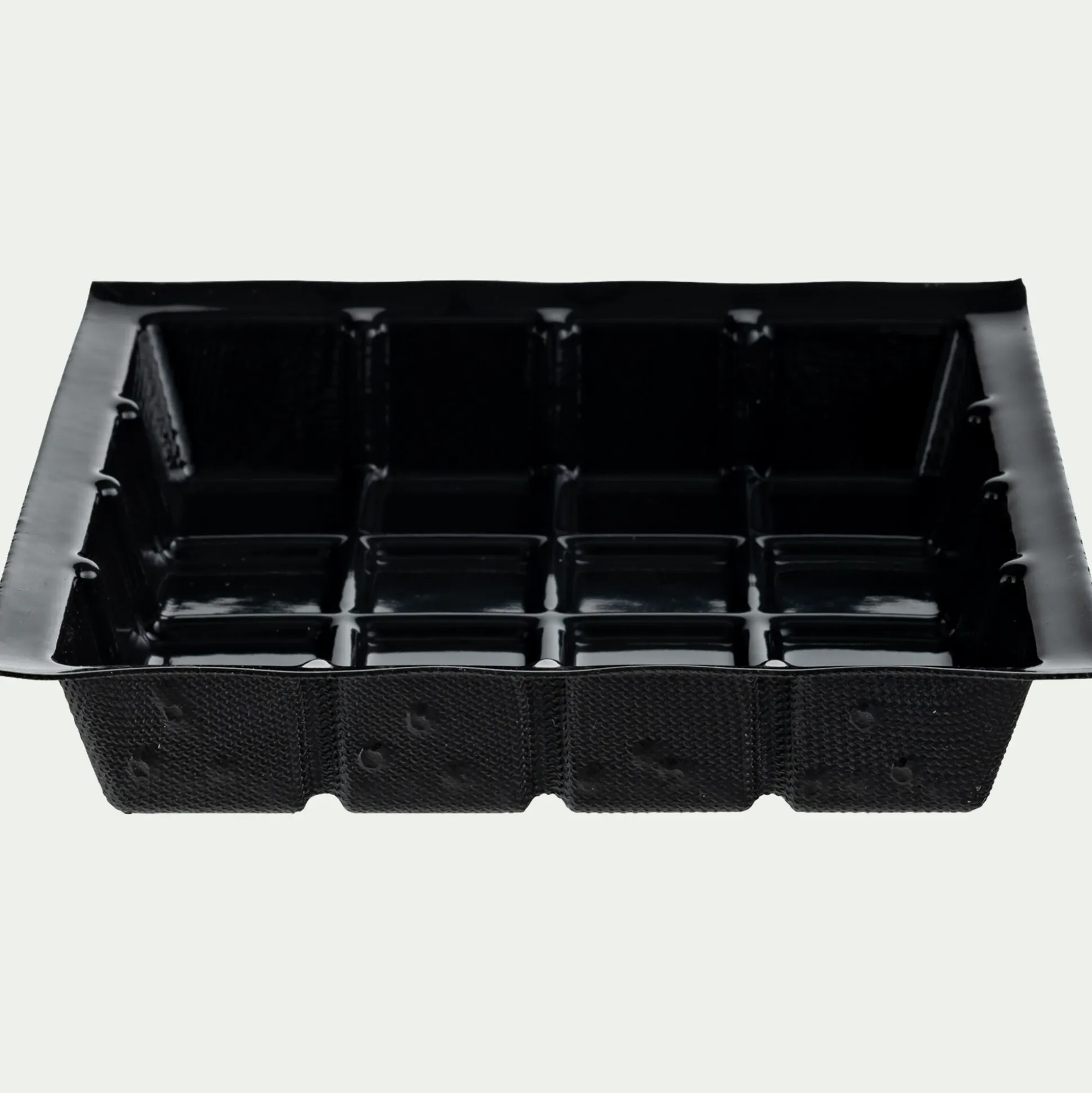 Moule tablette en fibre de verre et silicone 21x21cm - noir