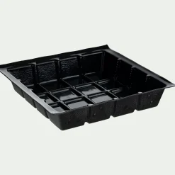 Moule tablette en fibre de verre et silicone 21x21cm - noir