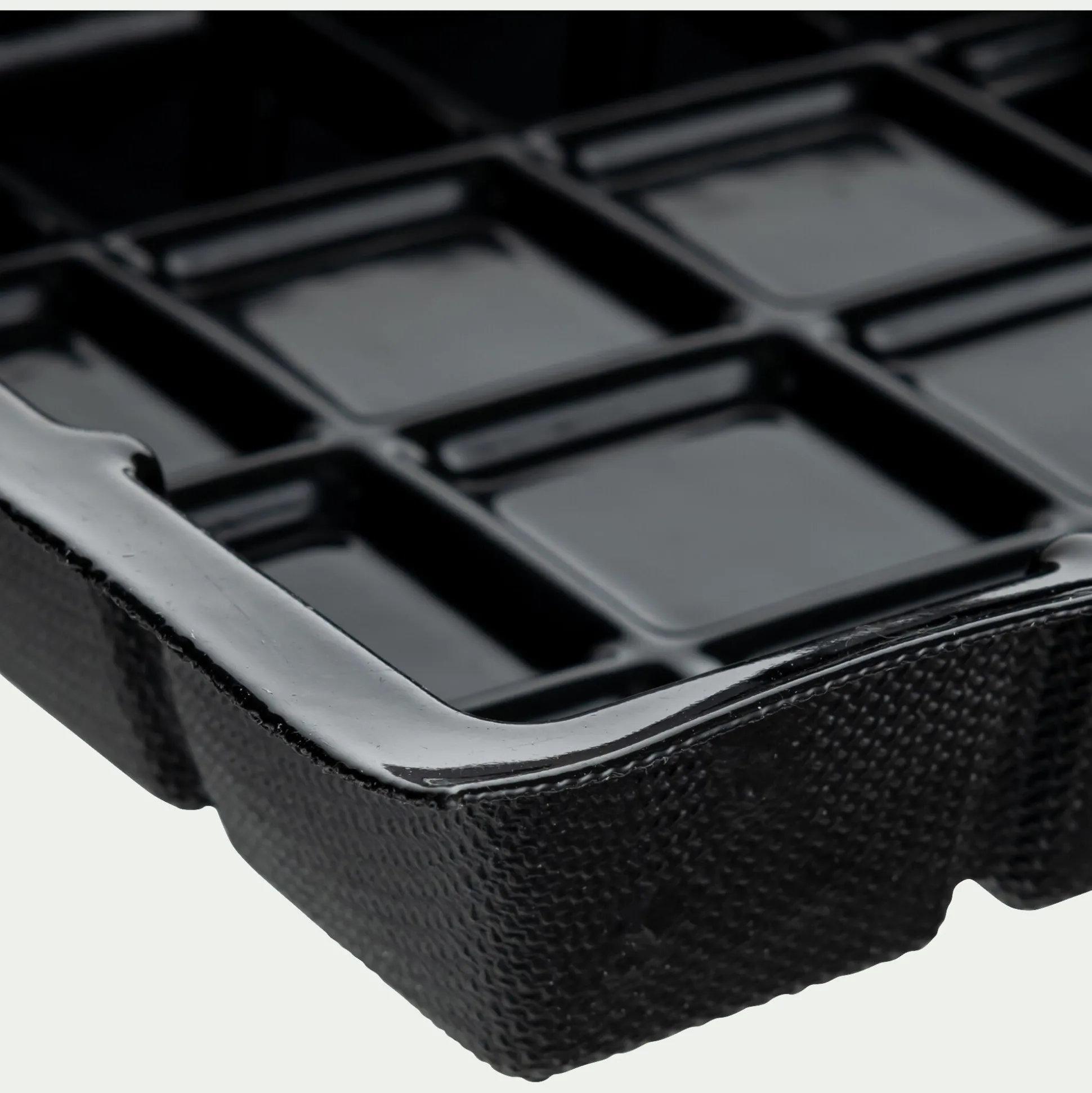 Moule tablette en fibre de verre et silicone 21x21cm - noir