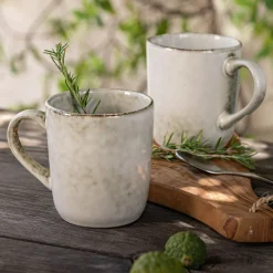 Mug en grès réactif 35cl - vert