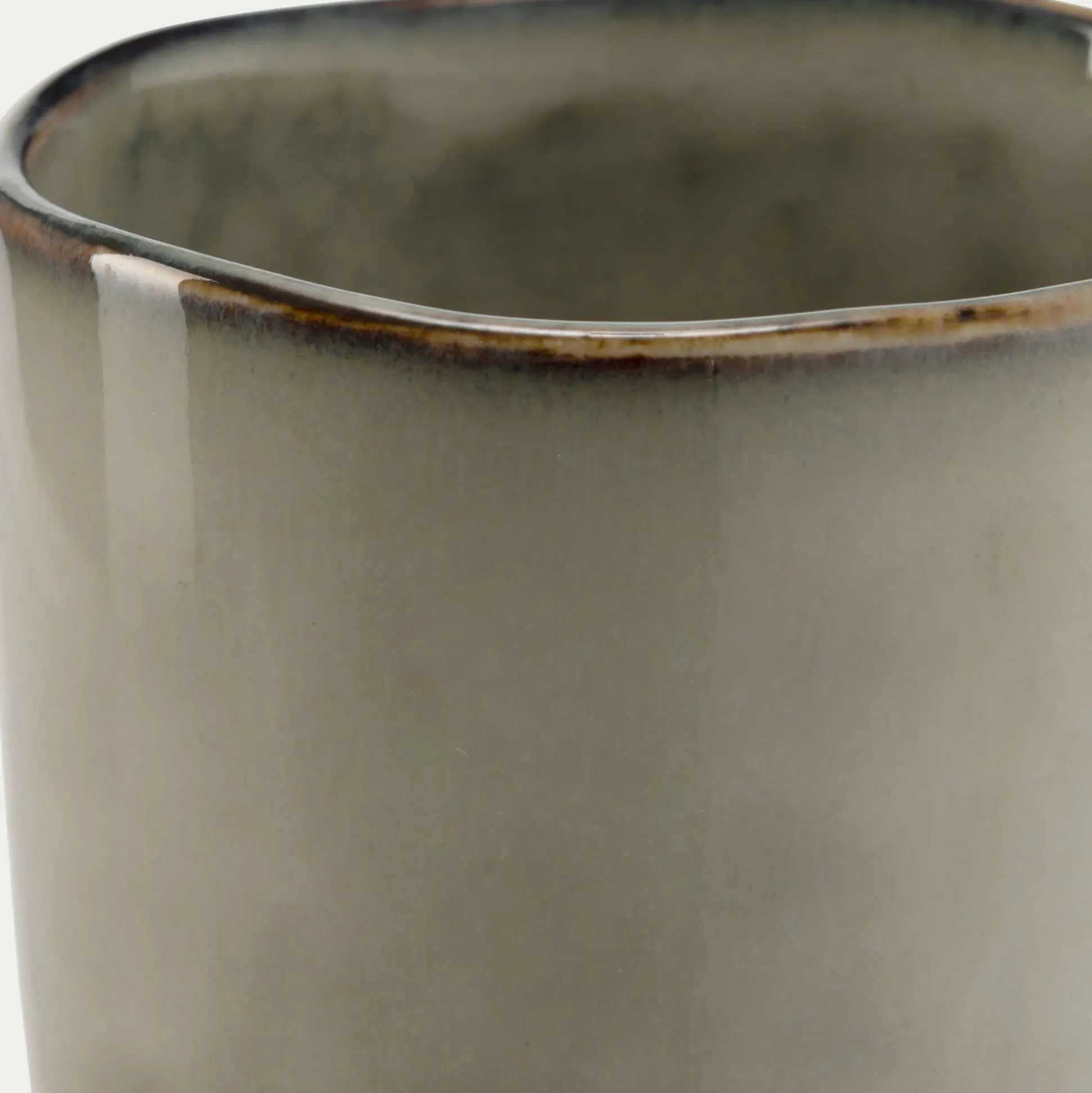 Mug en grès réactif 35cl - vert