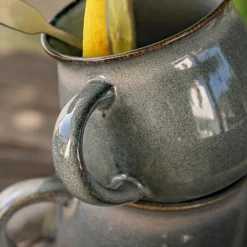 Mug en grès réactif 40cl - vert