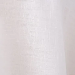 Nappe ronde en coton D150cm - blanc écru