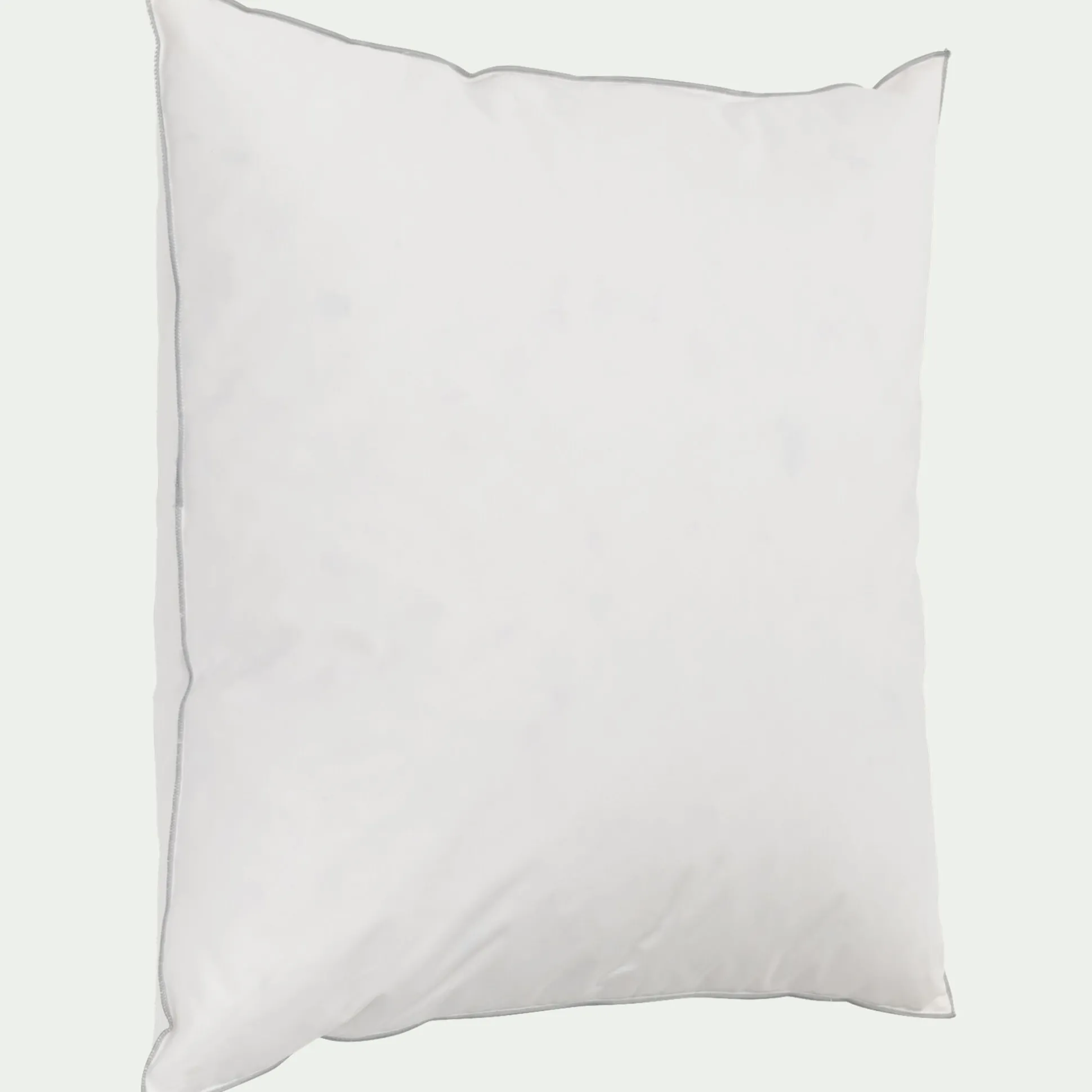 Oreiller moelleux en plumettes de canard - blanc 65x65cm