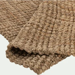 Paillasson en jute bouclée - naturel 60x150cm