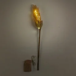 Pampa LED électrique H70cm - beige (modèle aléatoire)