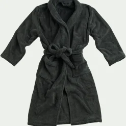 Peignoir en coton L/XL - vert