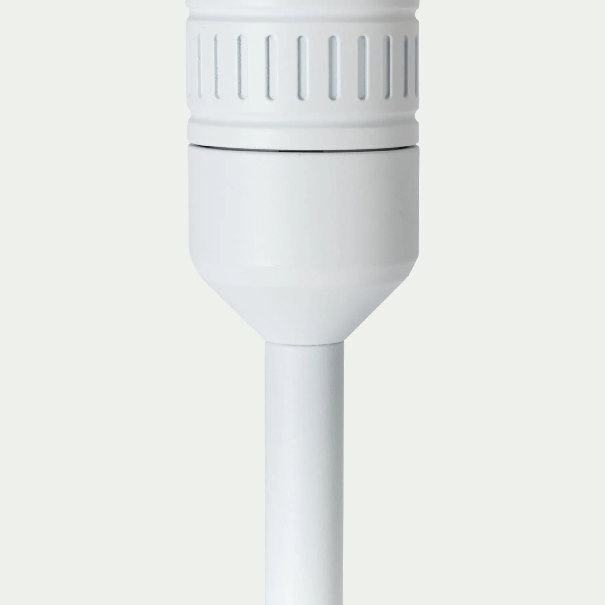Pied de lampadaire - blanc H146cm
