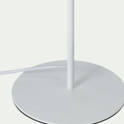 Pied de lampadaire - blanc H146cm