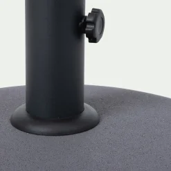 Pied de parasol en ciment 30kg gris restanque