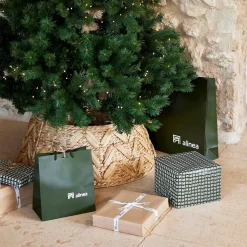 Pied de sapin en kit en jacinthe d'eau D68xH25cm - naturel