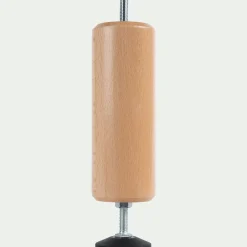 Pied de sommier cylindrique en hêtre - 15 à 20 cm