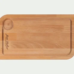 Planche à découper en bois de hêtre L39cm - bois clair