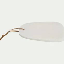 Planche à découper en marbre L30cm - blanc