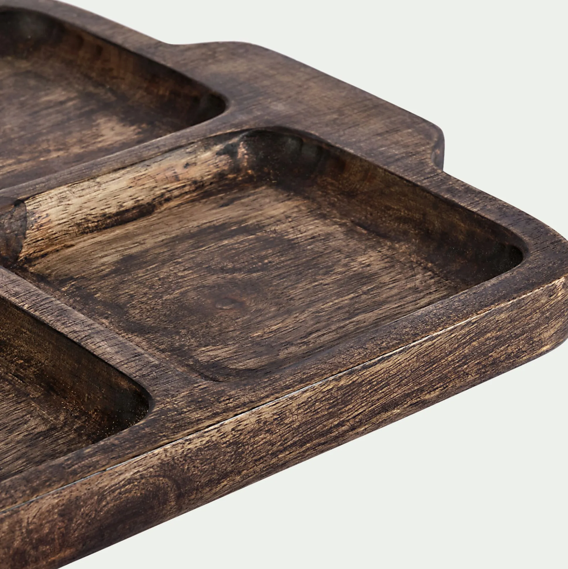 Planche de présentation en bois de manguier L43,5cm - marron