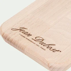 Planche de présentation en bois de hêtre - bois clair 12,5x31cm