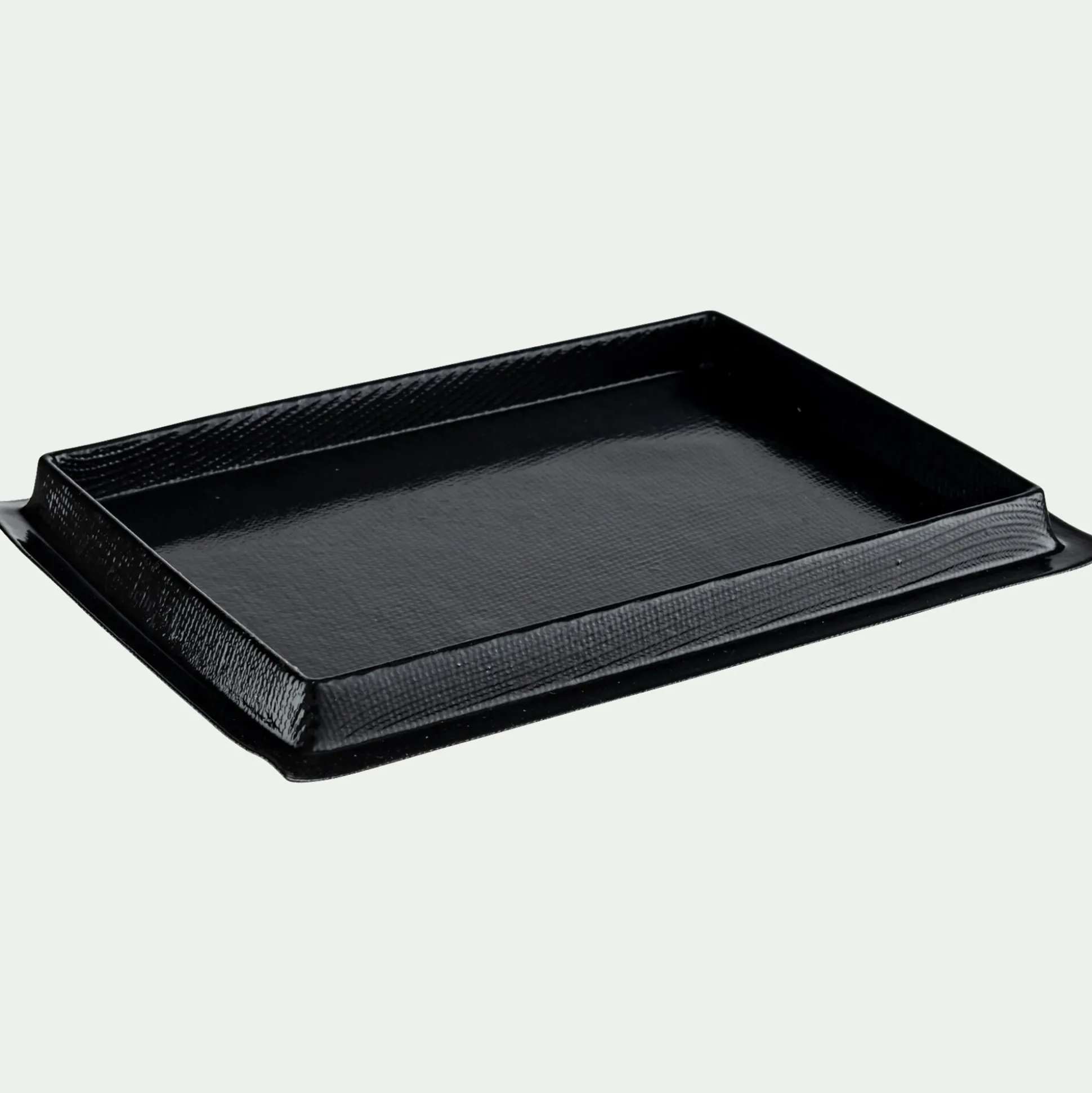 Plaque à génoise en fibre de verre et silicone 17,8x24,5cm - noir
