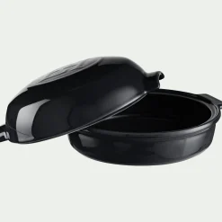 Plat à four en céramique - noir