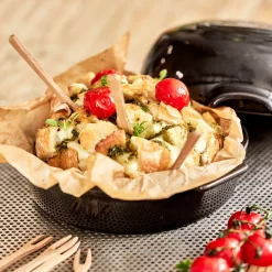 Plat à four en céramique - noir