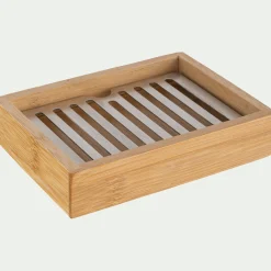 Porte savon en bambou - naturel