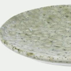 Porte savon en faïence - vert