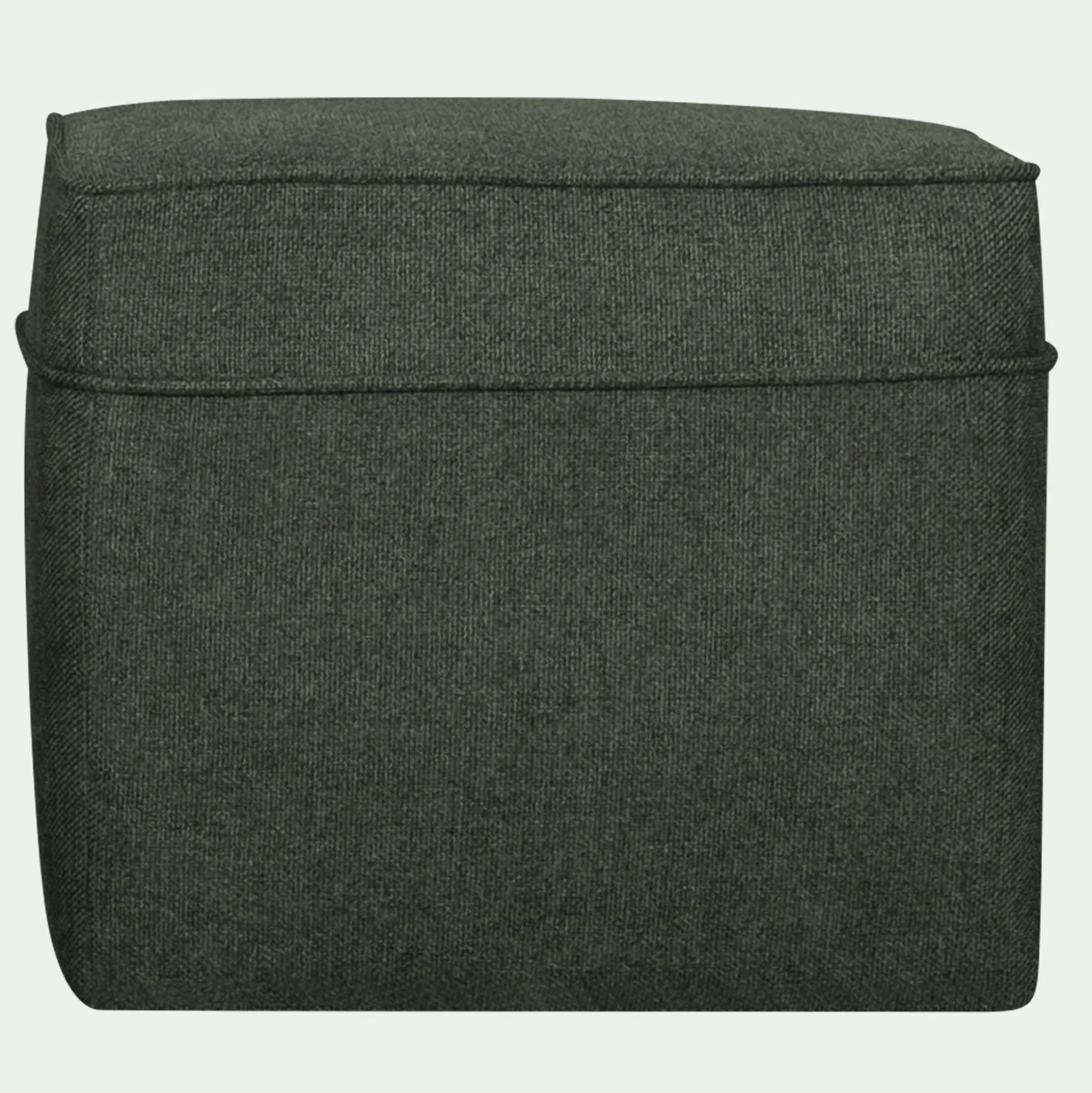 Pouf en tissu - vert