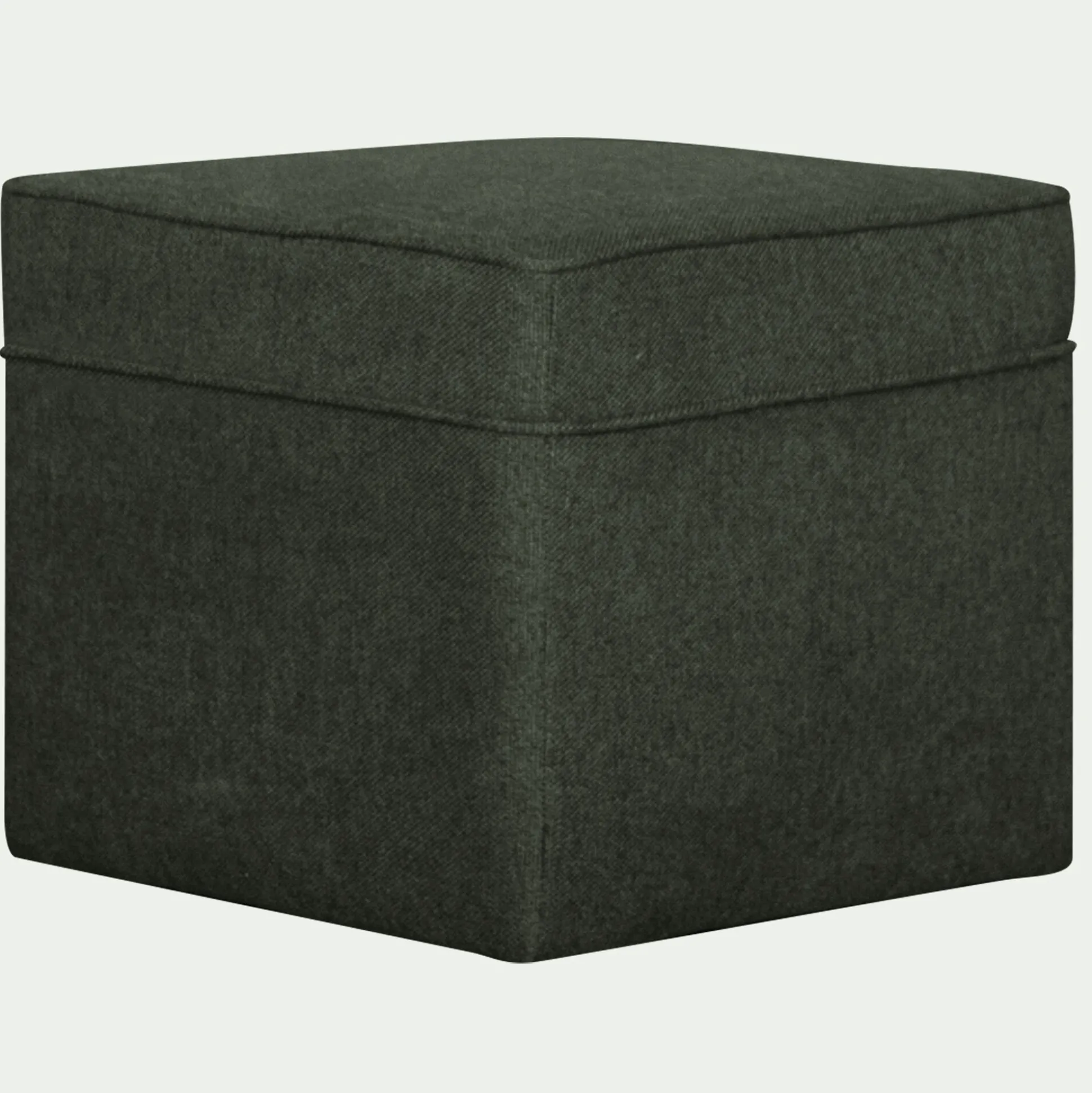 Pouf en tissu - vert