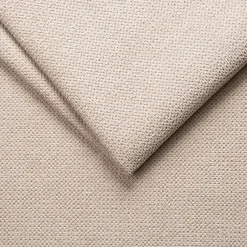 Pouf en tissu avec coffre - beige roucas