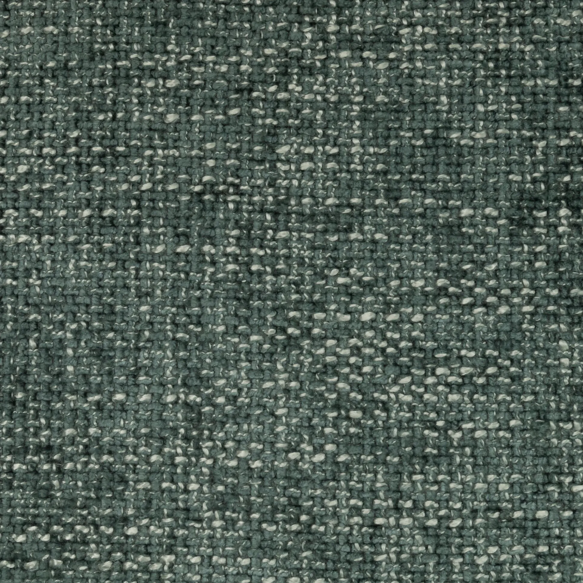 Pouf en tissu chenille - bleu calaluna