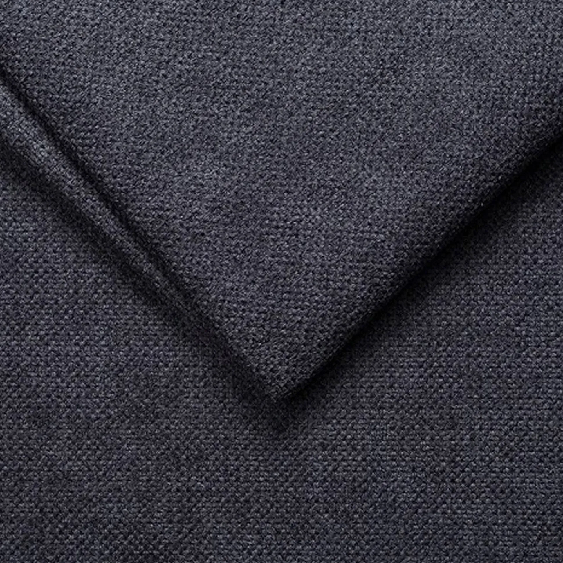 Pouf en tissu crown - bleu calabrun