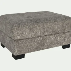 Pouf en tissu Genesis - beige alpilles