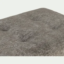 Pouf en tissu Genesis - beige alpilles