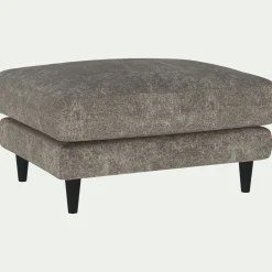 Pouf en tissu genesis - beige alpilles